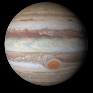 Jupiter, the largest planet in our solar system