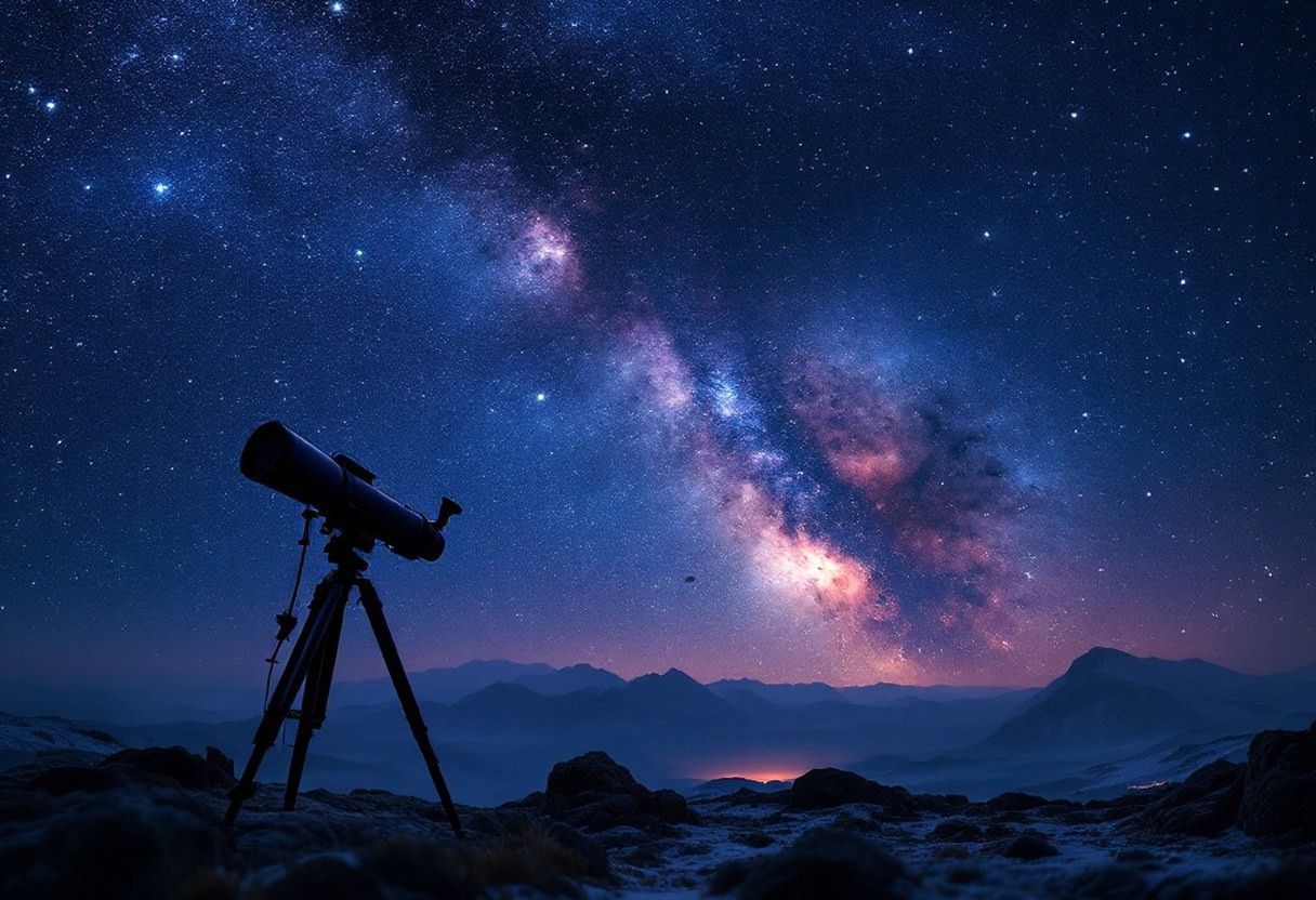 Astrophotography or telescope gear pictured for a blog post