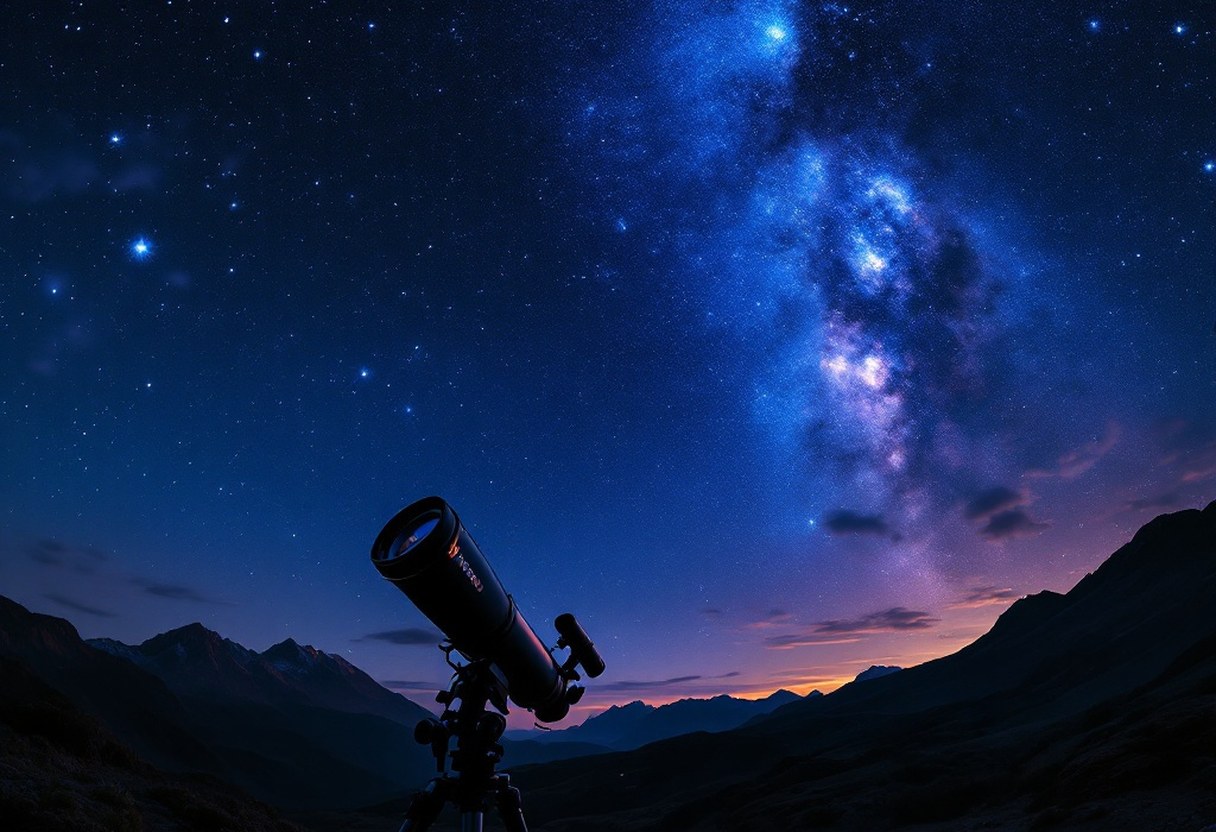 Telescope or camera gear pictured for a blog post